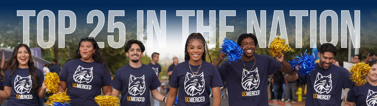 on the map and off the charts. uc merced ranks top 25 in the nation uc merced ranks top 25 in the nation